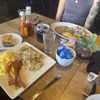 Marko’s Breakfast & Dinner - Chilaquiles Verde, Two Eggs and Meat plate - Italian Near Me - Monrovia, California Marko’s Breakfast & Dinner - Chilaquiles Verde, Two Eggs and Meat plate - Italian Near Me - Monrovia, California
