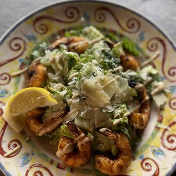 The Loft Tavern - a plate of shrimp and broccoli salad - Bars Near Me - Ludlow, Vermont