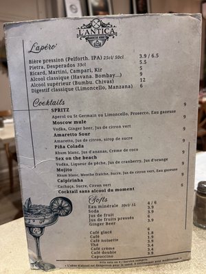 Menu photo 7 L'Antica Nice, 06