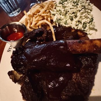 Glenwood's - Coca-Cola ribs, most amazing coleslaw, and OK fries because they're way too skinny - American Near Me - Columbia, Maryland