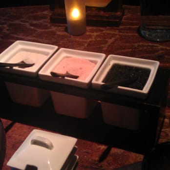 Barbacoa Grill - Black lava salt from Hawaii, Himalayan, and Mediterranian - Steakhouses Near Me - Boise, Idaho