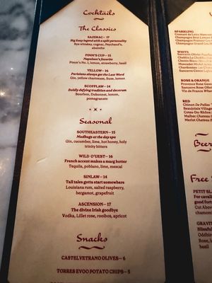 Menu photo 6 Bar Madonna Houston, TX Menu photo 6 Bar Madonna Houston, TX