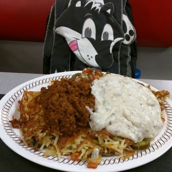 Waffle House - Triple hashbrowns all the way - Breakfast & Brunch Near Me - Belcamp, Maryland