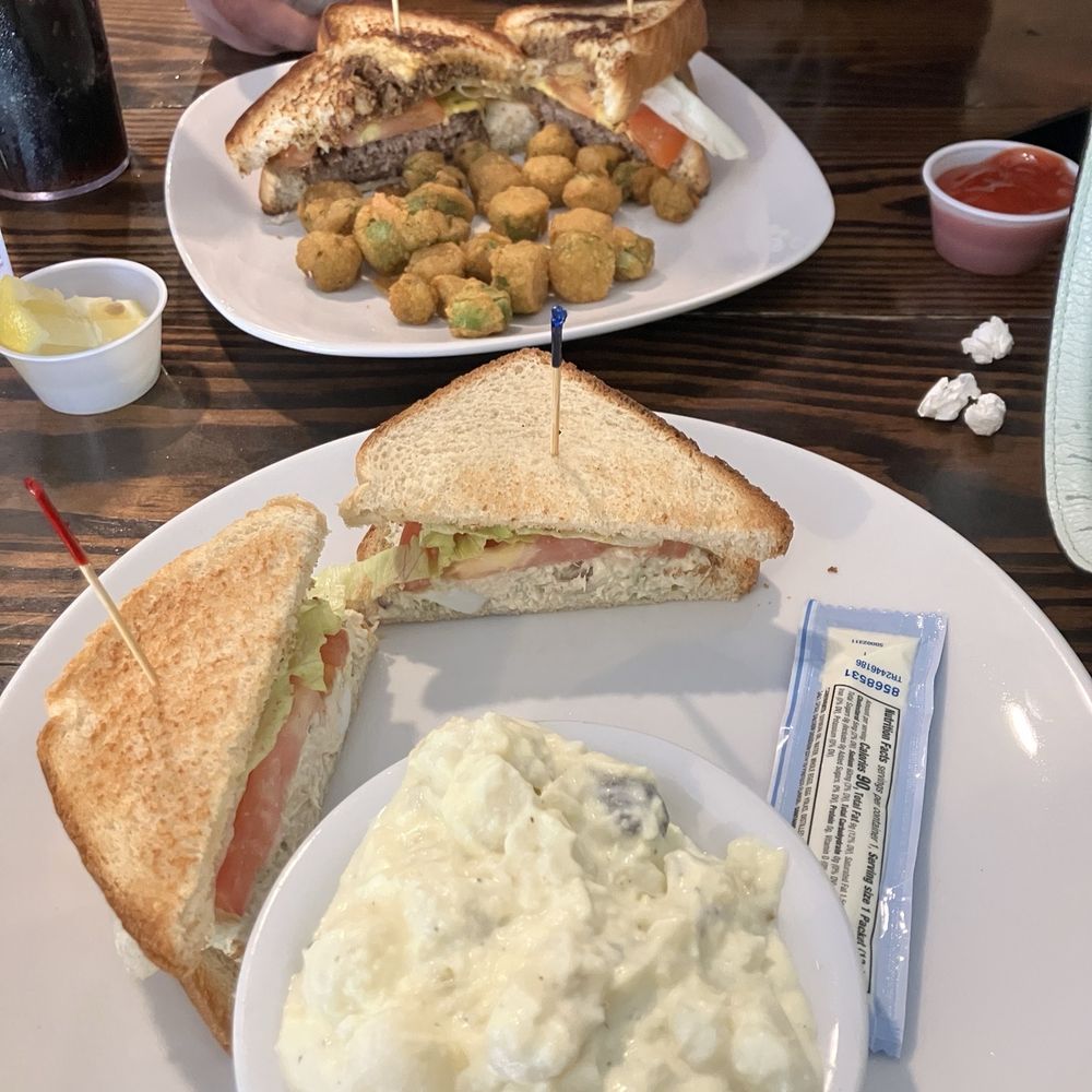 Bill's Grill - Chicken Salad Sandwich and Bill's Grilled Texas Toaster - American Near Me - Wilson, North Carolina