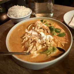 Panang Curry with chicken & shrimp