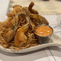 Crawdaddy's on Greenfield - Frog legs and onion rings