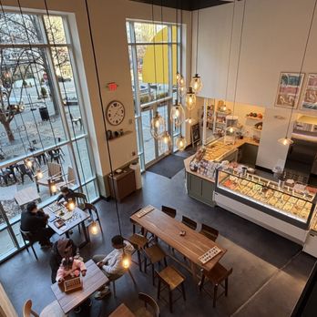 Tifa Chocolate & Gelato - View from the Balcony. Perfect place for dessert and quality time. - Gelato Near Me - Raleigh, North Carolina