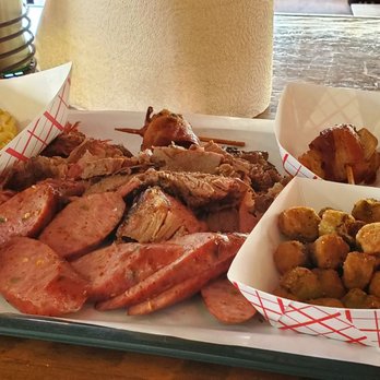 Hard Eight BBQ - Full tray of meat! - Barbeque Near Me - Roanoke, Texas
