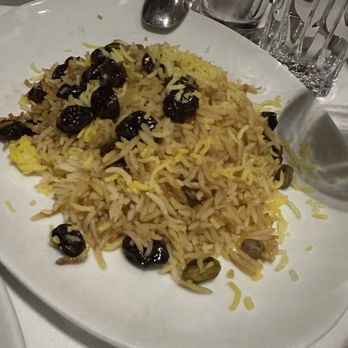 Shiraz Kitchen & Wine Bar - Rice with Cherries. - Persian/Iranian Near Me - White Plains, New York Shiraz Kitchen & Wine Bar - Rice with Cherries. - Persian/Iranian Near Me - White Plains, New York