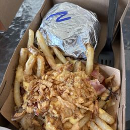 Loaded tallow fries, bomb! Loaded tallow fries, bomb!