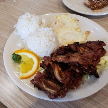 Stacks Pancake House - Kalibi and eggs - beef ribs were marinated well. Everything else was okay. - Breakfast & Brunch Near Me - Irvine, California Stacks Pancake House - Kalibi and eggs - beef ribs were marinated well. Everything else was okay. - Breakfast & Brunch Near Me - Irvine, California