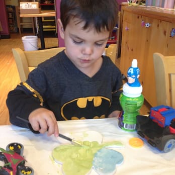 Color Me Mine - Masterpiece in progress - Paint-Your-Own Pottery Near Me - Henderson, Nevada