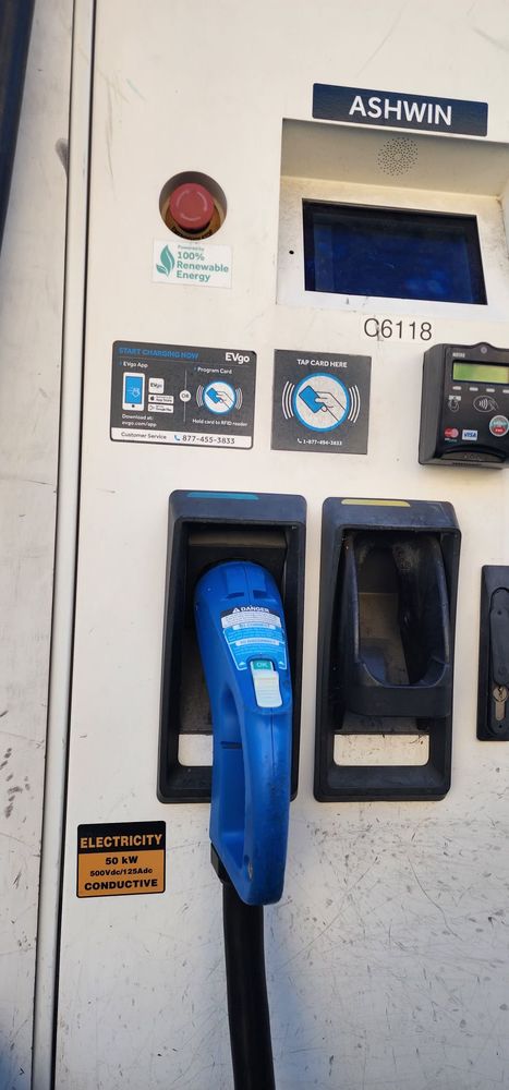 EVgo Fast Charging Station gift card