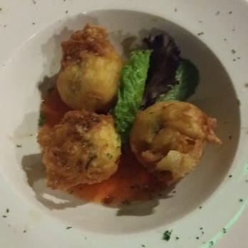 Two Rivers Grille - Tempura battered crab and asparagus fritters - American Near Me - Matamoras, Pennsylvania Two Rivers Grille - Tempura battered crab and asparagus fritters - American Near Me - Matamoras, Pennsylvania