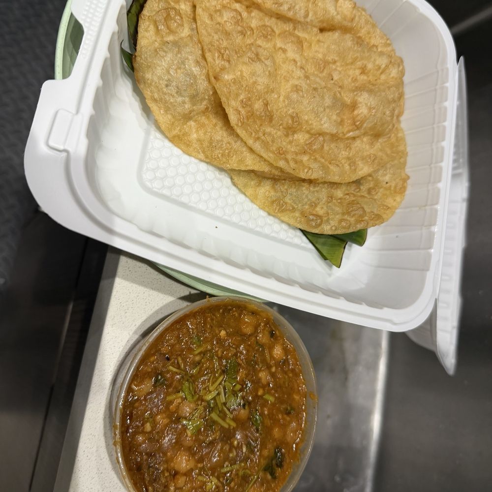 Mirch Dhamaka - Poori with channa - Indian Near Me - Herndon, Virginia