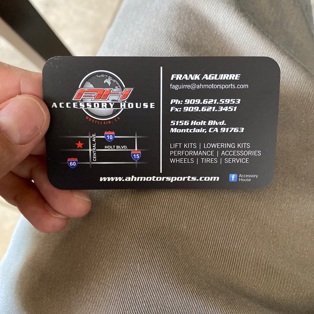 Business card for Frank. Business card for Frank.