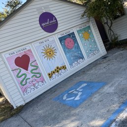 Little mural outside