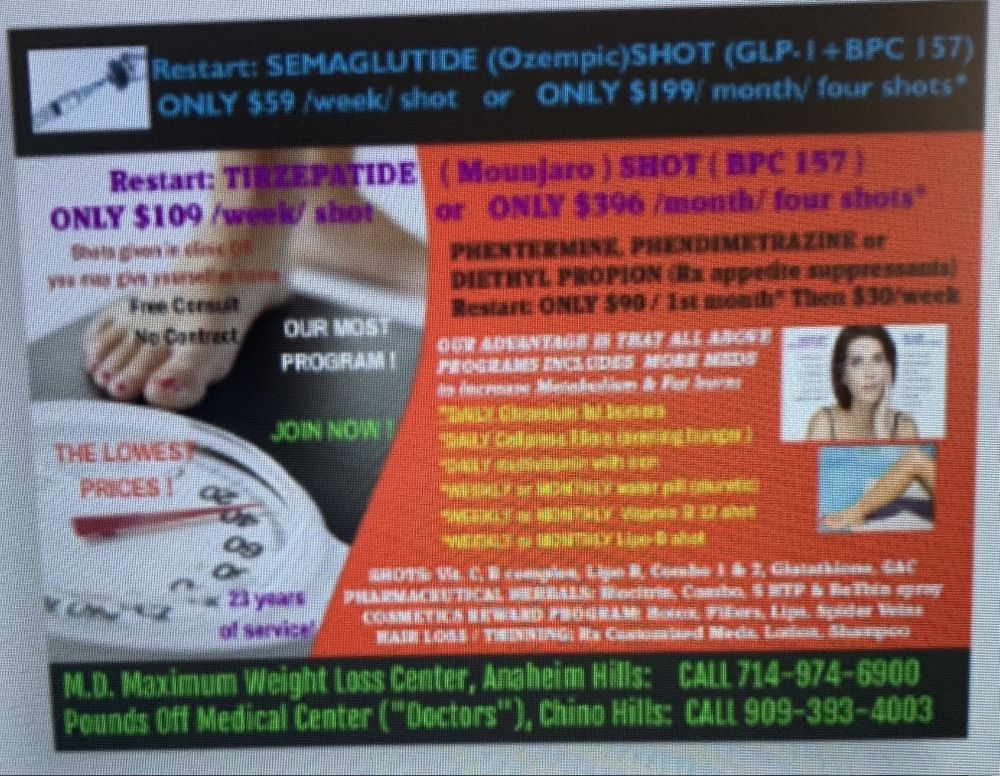 MD MAXIMUM WEIGHT LOSS MEDICAL CENTER Updated October 2024 62