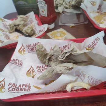 Falafel Corner - Completely devoured the food! - Mediterranean Near Me - Davis, California