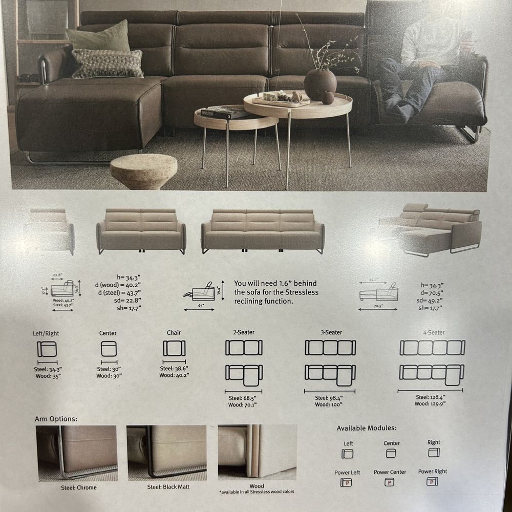 Leather By Design - Stressless catalog - Furniture Stores Near Me - St. Augustine, Florida
