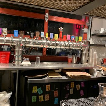 Salmon River Brewery - Tabs in the tap house. - Restaurants Near Me - McCall, Idaho