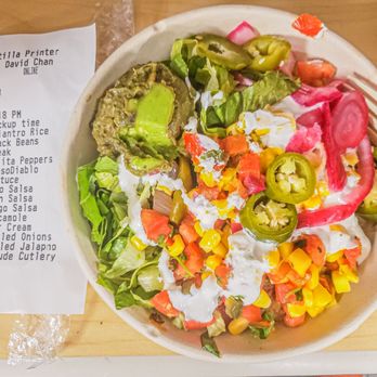 QDOBA Mexican Eats - Custom steak burrito bowl - Mexican Near Me - Woburn, Massachusetts