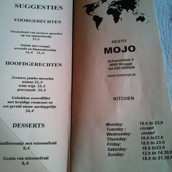 Mojo - Belgian Near Me - Bruges, VWV