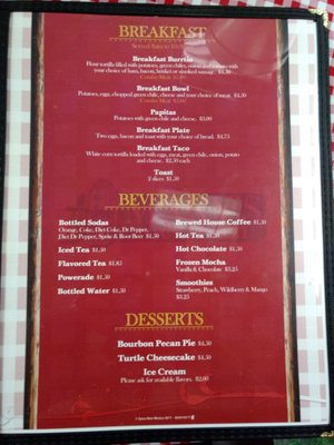 Menu photo 1 Mary's Back Porch Clayton, NM Menu photo 1 Mary's Back Porch Clayton, NM