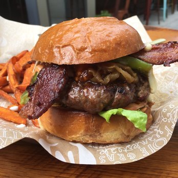 Nook - Lama Burger, it's sweet with BBQ sauce and tender. - Bars Near Me - Santa Barbara, California Nook - Lama Burger, it's sweet with BBQ sauce and tender. - Bars Near Me - Santa Barbara, California