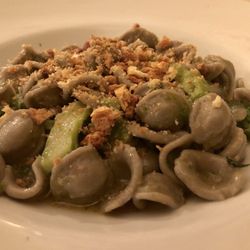 Soul Kitchen - Don't let the color throw you off. The roasted wheat orecchiette pasta was awesome