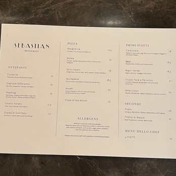 Restaurant Sebastian - Menu! - Italian Near Me - Amsterdam, New Hampshire Restaurant Sebastian - Menu! - Italian Near Me - Amsterdam, New Hampshire