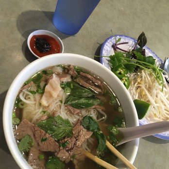 Double Bamboo - Pho Chin Gan small (well done tendon pho) - Vietnamese Near Me - Stanton, California