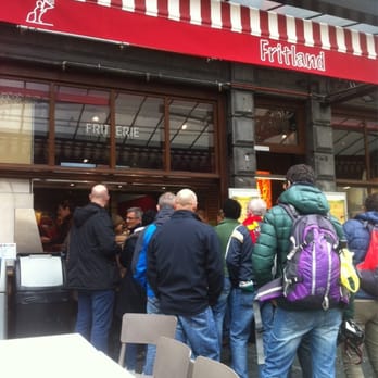 Fritland - It gets busy. - Friterie Near Me - Brussels, BRU