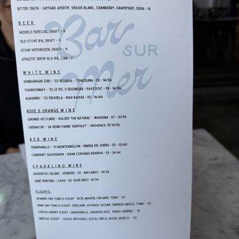 Bar Sur Mer - Menu - Tapas/Small Plates Near Me - Seattle, Washington Bar Sur Mer - Menu - Tapas/Small Plates Near Me - Seattle, Washington