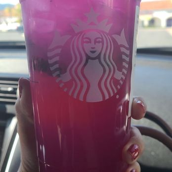 Starbucks - Mango dragonfruit lemonade - Coffee & Tea Near Me - Corona, California Starbucks - Mango dragonfruit lemonade - Coffee & Tea Near Me - Corona, California