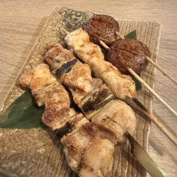 Izakaya Harumi - Chicken thigh and green onion and mushroom - Hawaiian Near Me - Honolulu, Hawaii Izakaya Harumi - Chicken thigh and green onion and mushroom - Hawaiian Near Me - Honolulu, Hawaii