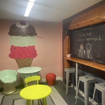 The Coyote Cone - Dining area - Coffee & Tea Near Me - Morongo Valley, California