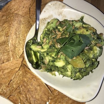 True Food Kitchen - Kale guacamole! Amazing with the pink grapefruit in it! - Vegetarian Near Me - Pasadena, California True Food Kitchen - Kale guacamole! Amazing with the pink grapefruit in it! - Vegetarian Near Me - Pasadena, California