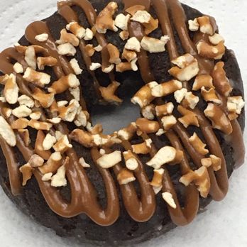 Dunkin' - Specialty chocolate, caramel and pretzel. Sweet and salty. - Donuts Near Me - Odessa, Florida