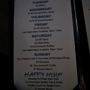 Fozzys Bar & Grill - Weekly specials and Happy Hour Menu - Sports Bars Near Me - Franklin, Tennessee Fozzys Bar & Grill - Weekly specials and Happy Hour Menu - Sports Bars Near Me - Franklin, Tennessee