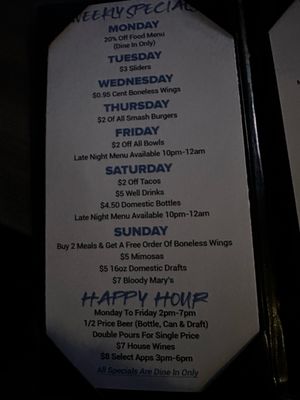 Menu photo 5 Fozzys Bar & Grill Franklin, TN Menu photo 5 Fozzys Bar & Grill Franklin, TN