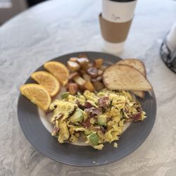 Elka Bee's Coffee Haus - ABC Scrambler Breakfast
