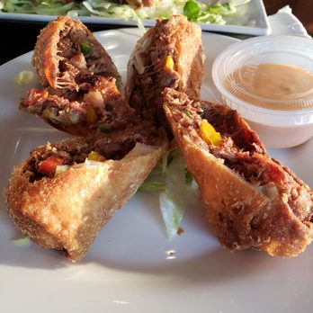 Franklin Steakhouse & Tavern - Philly Cheese Steak Egg Rolls - New American Near Me - Fairfield, New Jersey Franklin Steakhouse & Tavern - Philly Cheese Steak Egg Rolls - New American Near Me - Fairfield, New Jersey