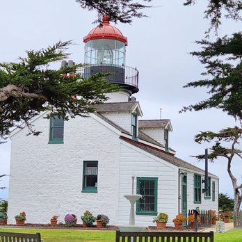 Point Pinos Lighthouse - Side view - Landmarks & Historical Buildings Near Me - Pacific Grove, California