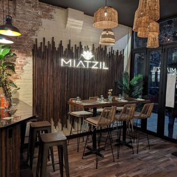 Miatzil - the interior of a restaurant - Mexican Near Me - Brooklyn, New York