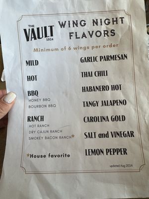 Menu photo 2 The Vault East Liverpool, OH Menu photo 2 The Vault East Liverpool, OH