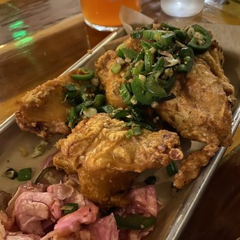 Brew Kitchen Bar - Spicy garlic salt wings - Gastropubs Near Me - Monterey Park, California
