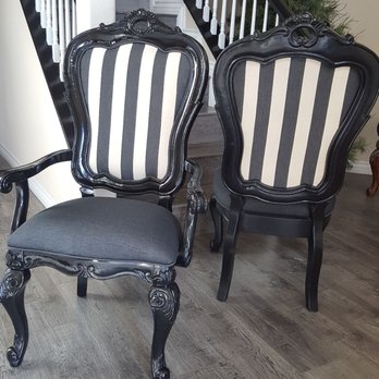 Montes Re-Upholstery - Front and back, had to put new fabric inside the frame. - Furniture Reupholstery Near Me - Rialto, California Montes Re-Upholstery - Front and back, had to put new fabric inside the frame. - Furniture Reupholstery Near Me - Rialto, California