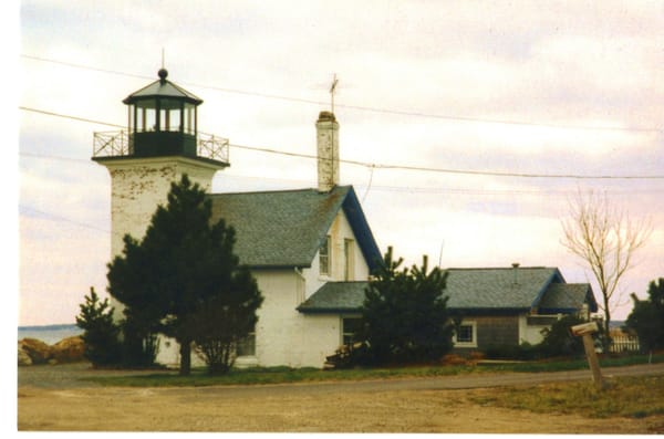 Bristol Ferry Lighthouse by null