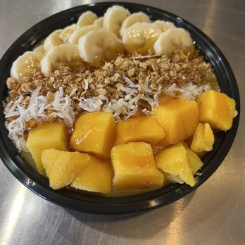 Sunshine Smoothies & Coffee - Mango bowl $12 - Juice Bars & Smoothies Near Me - Vallejo, California